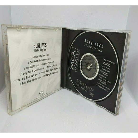 Burl Ives A Little Bitty Tear Folk CD No Scratches Clean - Picture 7 of 9